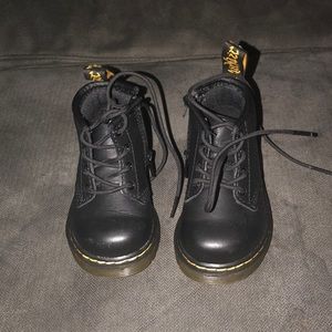 Toddler black Dr Martens